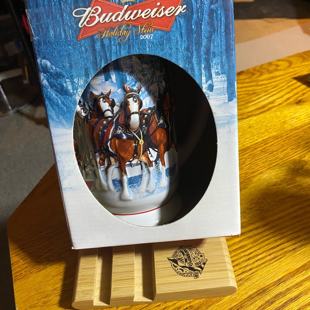 Budweiser Anheuser-Busch Collection, with Certificate of Authenticity.